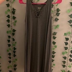 gray mossimo dress